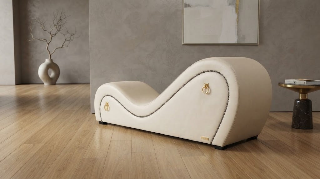 Anukhet Hooked Leather Yoga Chair Relax Couch and Love Lounge Chair