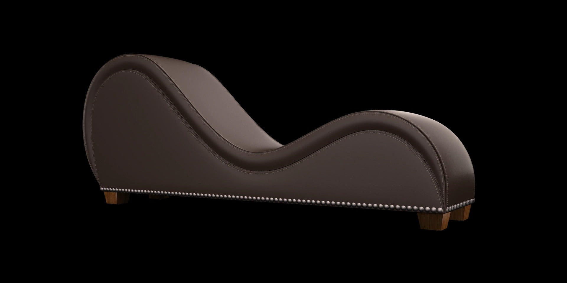 Hathor Pinned Leather Yoga Chair Relax Couch and Love Lounge Chair