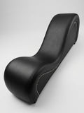 Anukhet Leather Yoga Chair Relax Couch and Love Lounge Chair Black