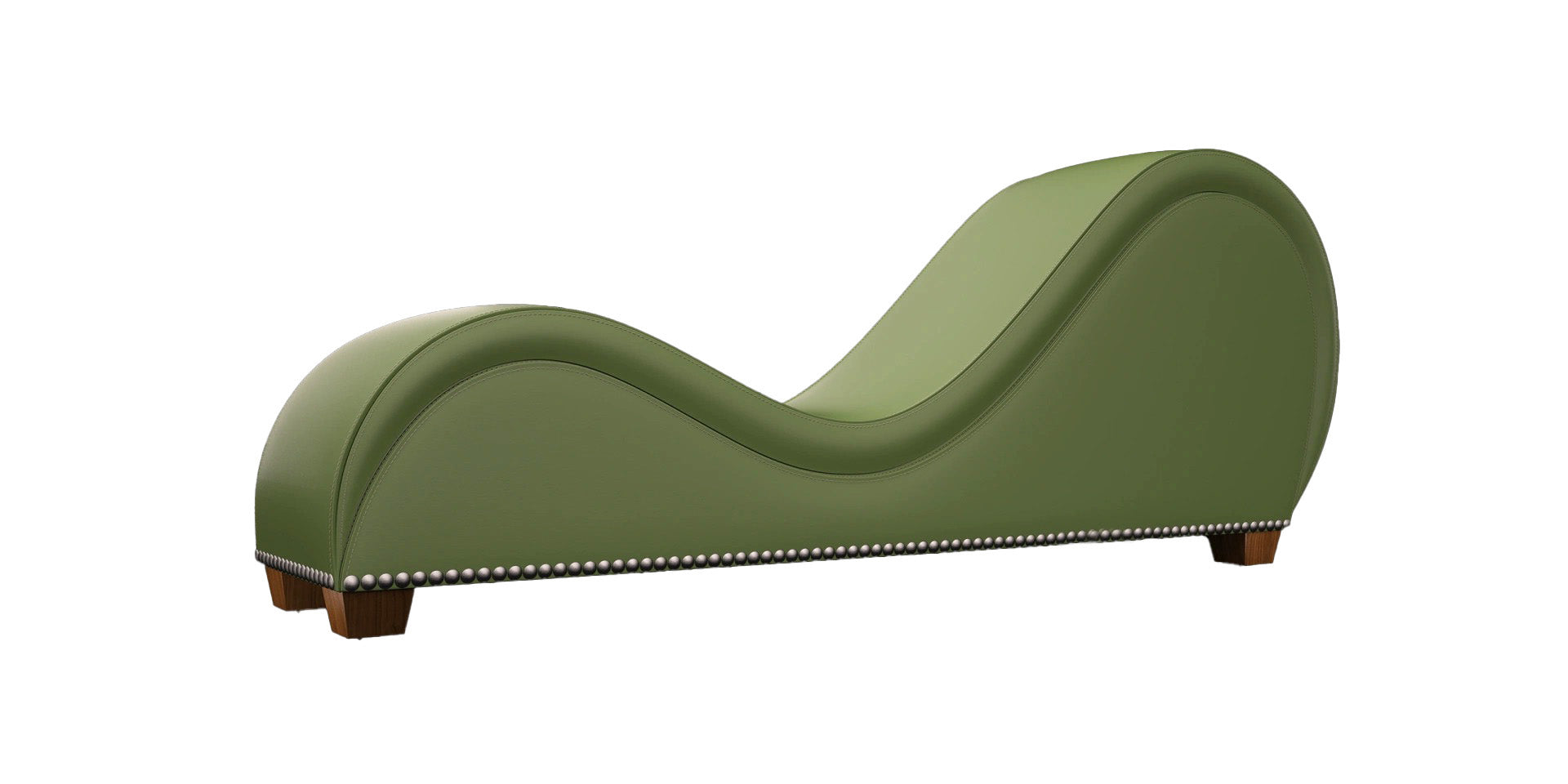 Hathor Pinned Leather Yoga Chair Relax Couch and Love Lounge Chair Mangrove