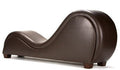 Hathor Leather Yoga Chair Relax Couch and Love Lounge Chair Dark