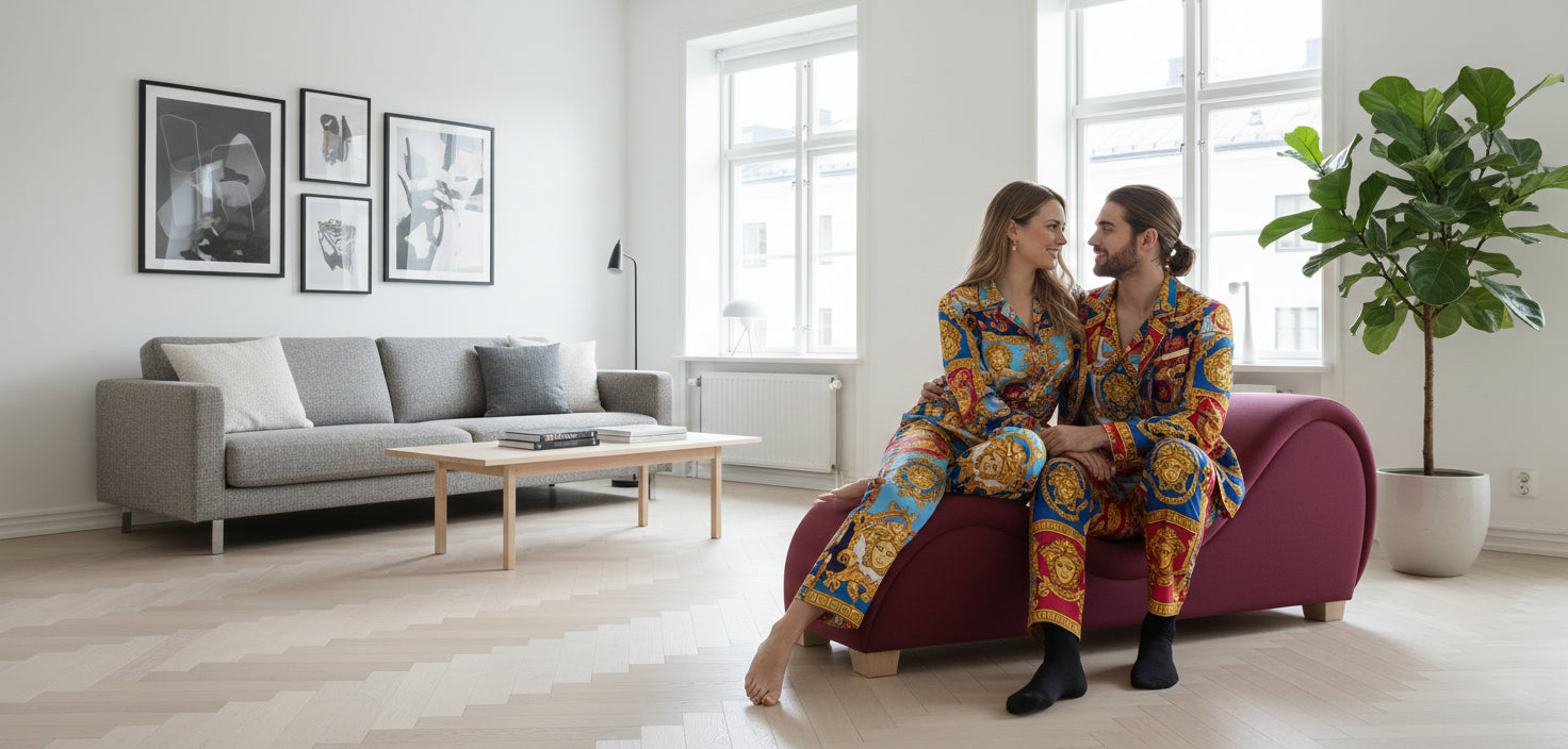 Hathor Leather Yoga Chair Relax Couch and Love Lounge Chair - Burgundy