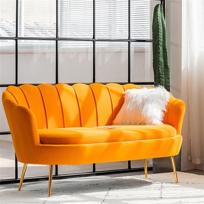 Monaco 2 Seater Mustard