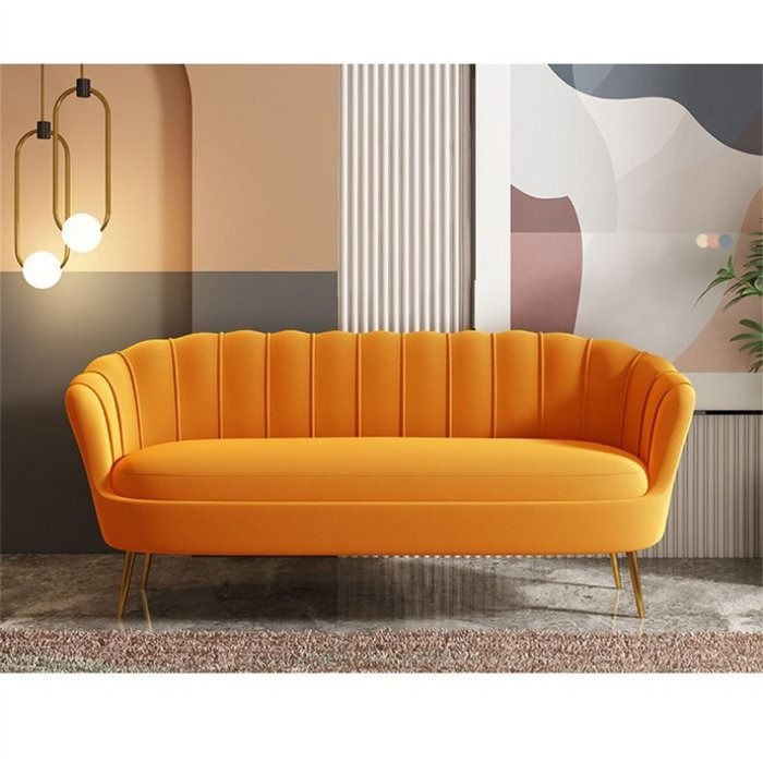Monaco 2 Seater Mustard